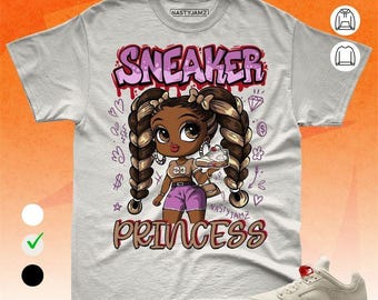 AJ 5 Low Peanut Butter Jelly Sneaker Princess Natural Red Unisex T-Shirt, Sweatshirt, Hoodie, Bella Canvas Shirt
