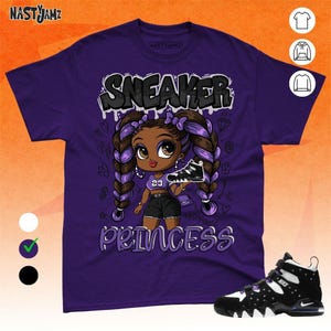 AM CB 94 Black Pure Purple Sneaker Princess Purple Black White Unisex T-Shirt, Sweatshirt, Hoodie, Bella Canvas Shirt