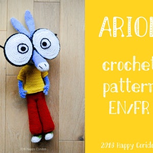 CROCHET PATTERN - Ariol - geek amigurumi