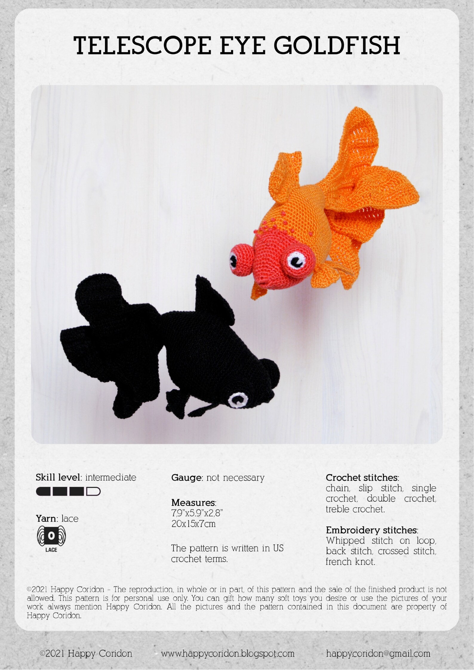 telescope goldfish craft telescope goldfish craft