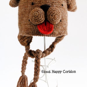 Crochet pattern Super magic dog hat 5/10 years-teenager/woman-man image 3