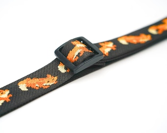 Fox Woven Belt: Handmade Adjustable Polyester Belt, Sewn in USA