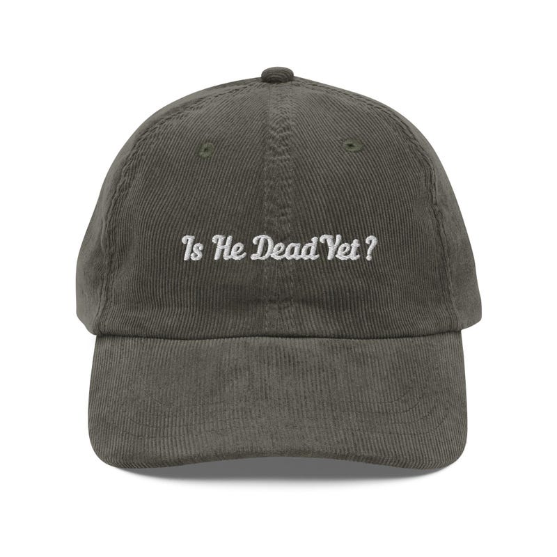 Not Dead yet Cap - Etsy