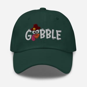 Gobble Gobble Thanksgiving Gift hoed t-shirt borduurwerk Baseballcap womens grappige familie Happy Thanksgiving Turkije shirts Thanksgiving Hoodie