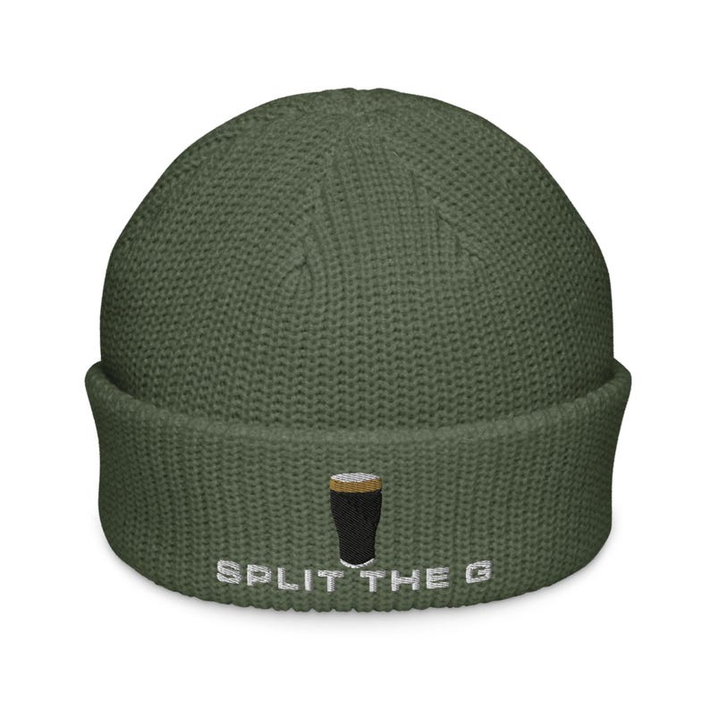 Split the G Guinness Pint Hat embroidery Fisherman beanie cap Irish Guinness Toucan wine night party hat gift beer pint hat wine lover hat
