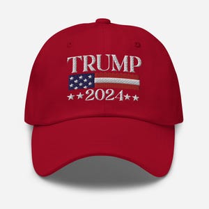 Trump Vance 2024 Donald Trump Shirts USA hoed Amerika Republikeinse borduurwerk Baseballpet politieke hoed politiek geschenken patriot patriottische top