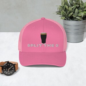 Split the G Guinness Toucan embroidery Trucker Hat Irish cap Guinness wine night party hat drunkard gift irelan beer pint hat wine lover hat
