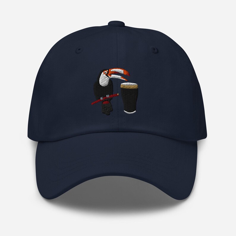 Guinness Toucan print Trucker Hats Beer Cap Coaster Birthday Gift For Dad hat Man Cave gift Fathers Day Gift beer pint wine lover Irish gift