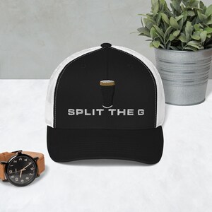 Split the G Guinness Toucan embroidery Trucker Hat Irish cap Guinness wine night party hat drunkard gift irelan beer pint hat wine lover hat