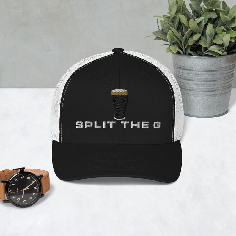 Split the G Guinness Toucan embroidery Trucker Hat Irish cap Guinness wine night party hat drunkard gift irelan beer pint hat wine lover hat