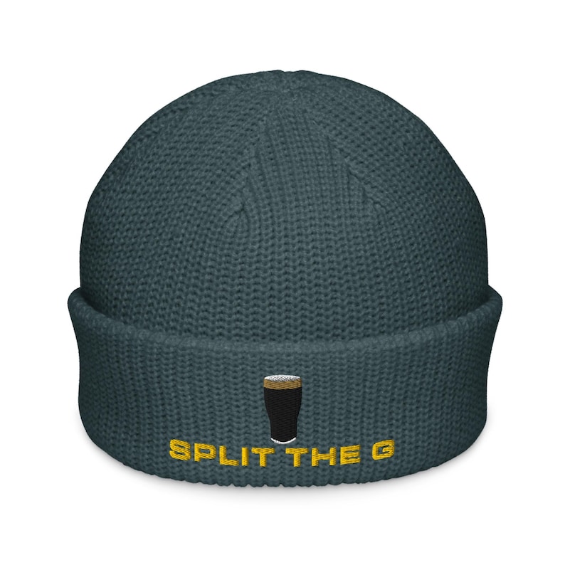 Split the G Guinness Pint Hat embroidery Fisherman beanie cap Irish Guinness Toucan wine night party hat gift beer pint hat wine lover hat