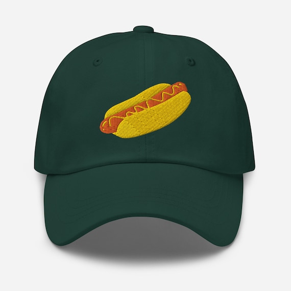 Hotdog Premium Dad Hat Embroidered Baseball Cap Captain Bee  display picture 2