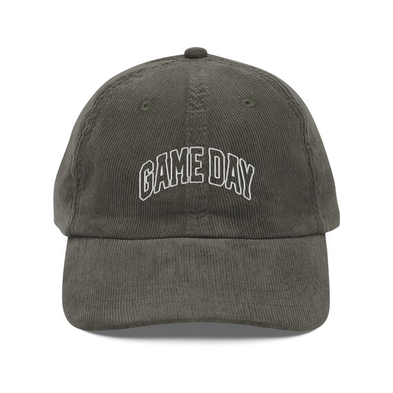 GAME DAY CORDUROY HAT Embroidered Game Day Corduroy Hat - Relaxed Fit Baseball Cap  main image 3