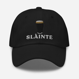 Sláinte Pint hat Adjustable Beer Stout Drinker embroidery Baseball Cap hat Ireland Guinness toucan drunkard gift beer wine lover Pint Hat