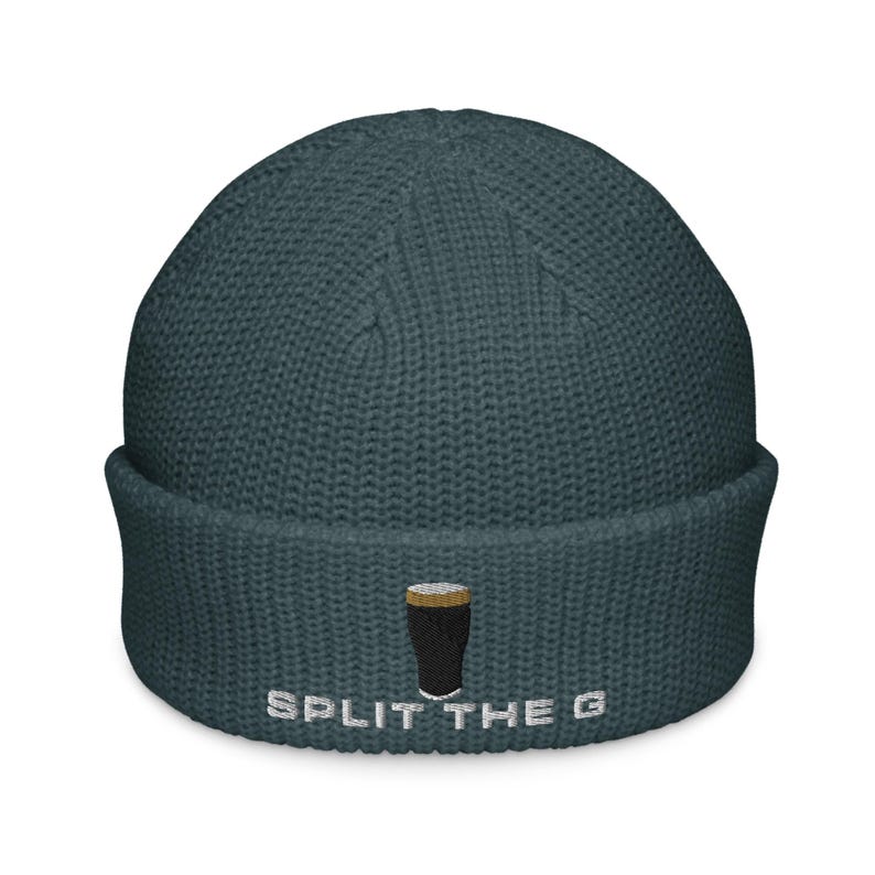 Split the G Guinness Pint Hat embroidery Fisherman beanie cap Irish Guinness Toucan wine night party hat gift beer pint hat wine lover hat