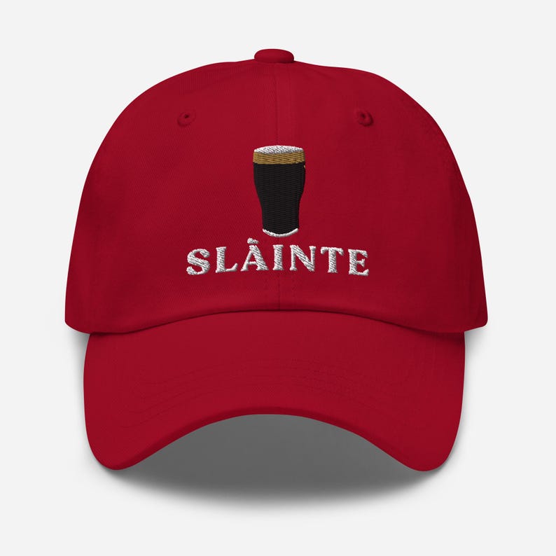 Sláinte Pint hat Adjustable Beer Stout Drinker embroidery Baseball Cap hat Ireland Guinness toucan drunkard gift beer wine lover Pint Hat