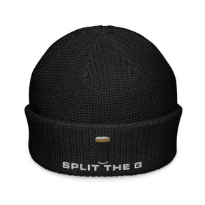 Split the G Guinness Pint Hat embroidery Fisherman beanie cap Irish Guinness Toucan wine night party hat gift beer pint hat wine lover hat