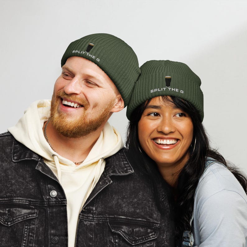 Split the G Guinness Pint Hat embroidery Fisherman beanie cap Irish Guinness Toucan wine night party hat gift beer pint hat wine lover hat