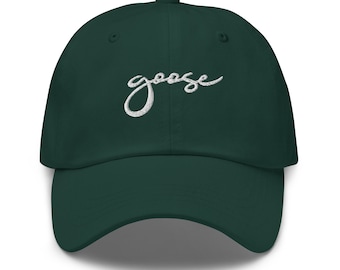 Silly Goose hat Embroidered unisex Hat Goose Band lot cap Goose Outdoor Animal Lover Camping Hat Humorous Mom Dad Wildlife duck hats gifts