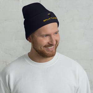 Split the G Guinness Pint Hat embroidery Cuffed Beanie hat Ireland Guinness toucan funny drunkard dad gift beer pint hat wine lover cap gift