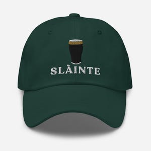Sláinte Pint hat Adjustable Beer Stout Drinker embroidery Baseball Cap hat Ireland Guinness toucan drunkard gift beer wine lover Pint Hat