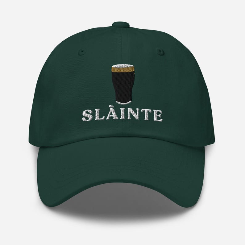 Sláinte Pint hat Adjustable Beer Stout Drinker embroidery Baseball Cap hat Ireland Guinness toucan drunkard gift beer wine lover Pint Hat