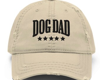 Dog dad hat Style Unconditional Love Dog Dad gift Embroidery Distressed Dad Hat Baseball Cap gift for dog walker top animal lover mom hat