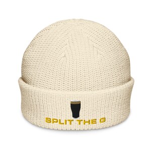 Split the G Guinness Pint Hat embroidery Fisherman beanie cap Irish Guinness Toucan wine night party hat gift beer pint hat wine lover hat