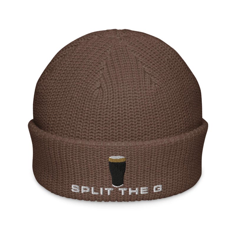 Split the G Guinness Pint Hat embroidery Fisherman beanie cap Irish Guinness Toucan wine night party hat gift beer pint hat wine lover hat