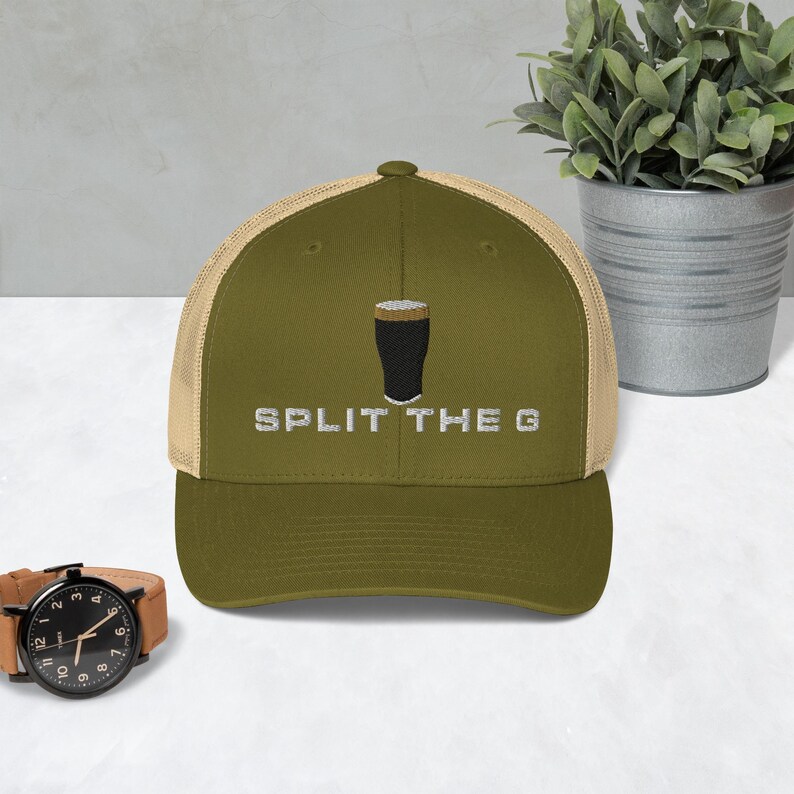 Split the G Guinness Toucan embroidery Trucker Hat Irish cap Guinness wine night party hat drunkard gift irelan beer pint hat wine lover hat