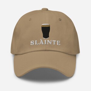 Sláinte Pint hat Adjustable Beer Stout Drinker embroidery Baseball Cap hat Ireland Guinness toucan drunkard gift beer wine lover Pint Hat