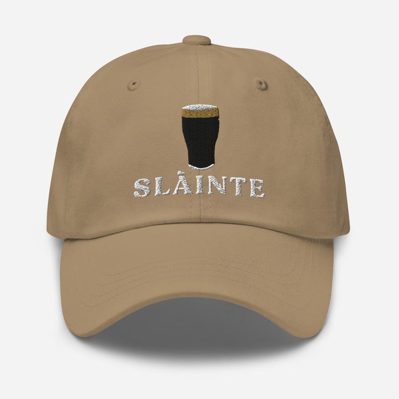 Sláinte Pint hat Adjustable Beer Stout Drinker embroidery Baseball Cap hat Ireland Guinness toucan drunkard gift beer wine lover Pint Hat