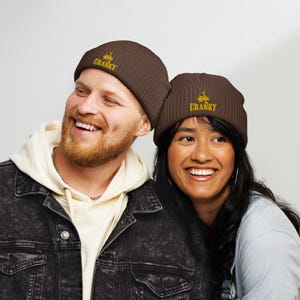 Chagrijnig hoed Chagrijnig T-shirt vliegvissen pet geborduurde beanie hoed visser cadeau vissershoed vis rond vinden forel visliefhebber cadeau hoge hoed pet