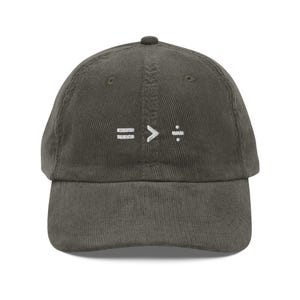 Equality Is Greater Than Division equality cap embroidery Vintage corduroy hat Social Justice Shirt BLM Black Lives Matter gift human rights