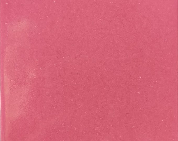 S#029 Pink) Authentic Mexican Talavera tiles. Handmade and hand-painted 4x4 inches tile.