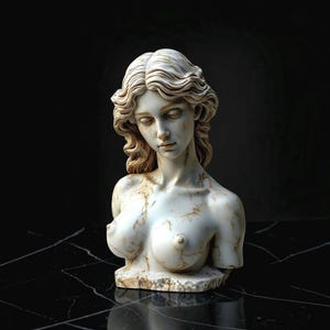 Goddess Bust Silicone Mold for Candle Making,Venus Statue Epoxy Resin Mold, Antique Roman Sculpture Plaster Mold, Female Body Aesthetic DIY