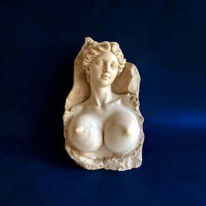 Stampo in silicone per busto di dea per la realizzazione di candele, stampo in resina epossidica per statua di Venere, stampo in gesso per scultura romana antica, corpo femminile estetico fai da te