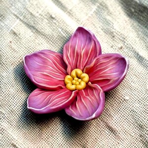 Forget Me Not Flower Silicone Mold | Tiny Floral Mold for Resin and Clay | Spring Flower Soap Mold | Miniature Botanical Mold for Candle