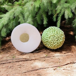 Molde de silicona con forma de suculenta pequeña: herramienta versátil para manualidades, ideal para jabones, velas, resina y decoración del hogar.