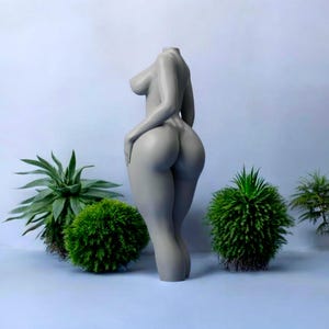 Molde de silicona para cuerpo femenino íntimo, molde de torso de diosa ángel para velas, yeso, jabón, figura femenina estética para resina, decoración que promueve la positividad corporal.