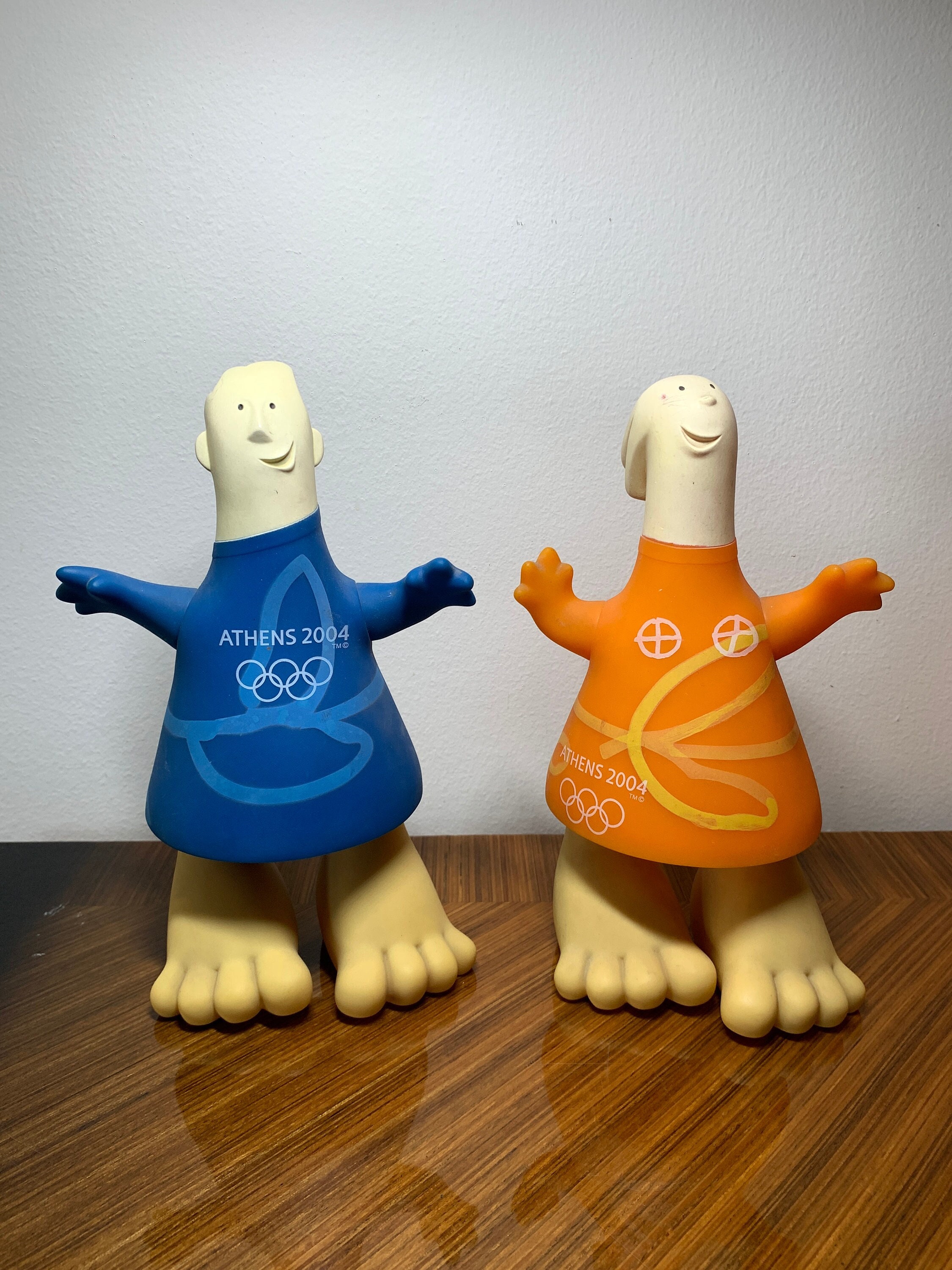 Athens 2004 Summer Olympics Official Mascots Athena and Phevos