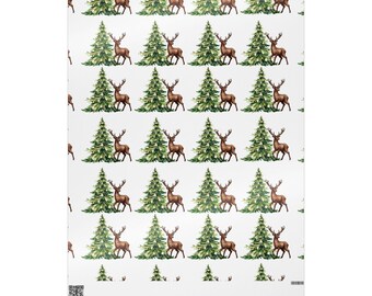 Holiday Deer Wrapping Paper
