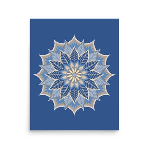 Mandala posterprint, boho woondecoratie, hippie boho kunst aan de muur, gratis decor slaapzaal Spi