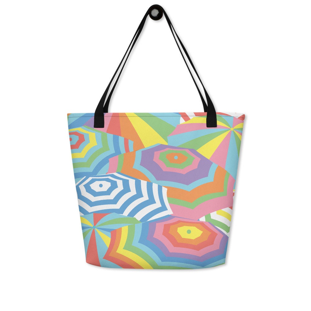 Eco-Friendly Shopping Bag Reusable Market Bag Cotton Tote Bag Tri-Color Tote Bag Cute Tote Bag babe Beach Bag Large Tote Bag