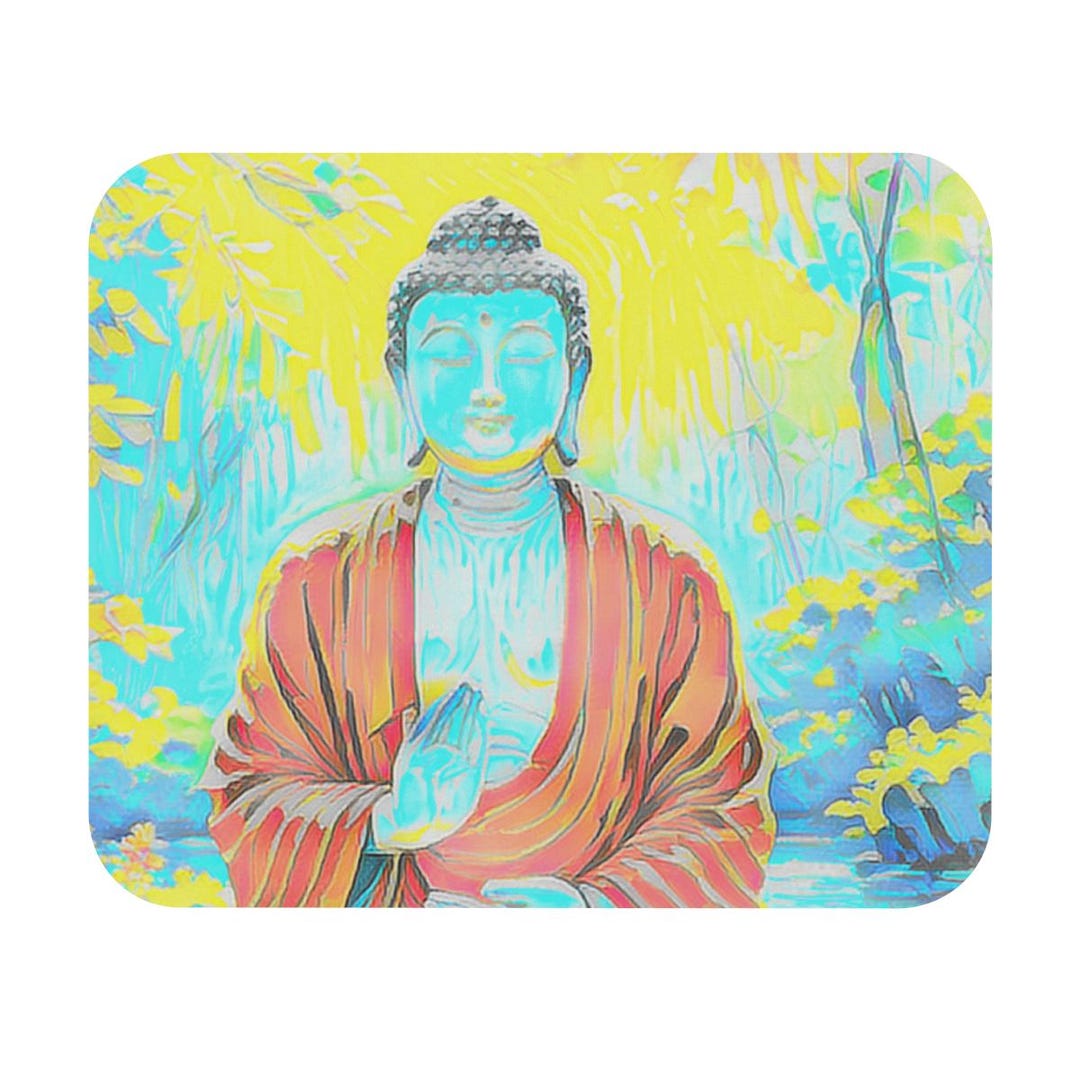 The Ziddi Prints-ShukaTunda Mudra- Mouse Pad Square