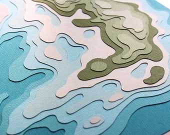 Wyspy Wyobraźni 810 nr 4 (oryginalny wycinek 8 x 10)