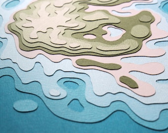 Wyspy Wyobraźni 810 nr 2 (oryginalny wycinek 8 x 10)