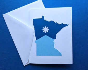 Minnesota State Flag Card/Set