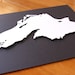 Lake Superior Silhouette 8 X 10 Original Papercut - Etsy