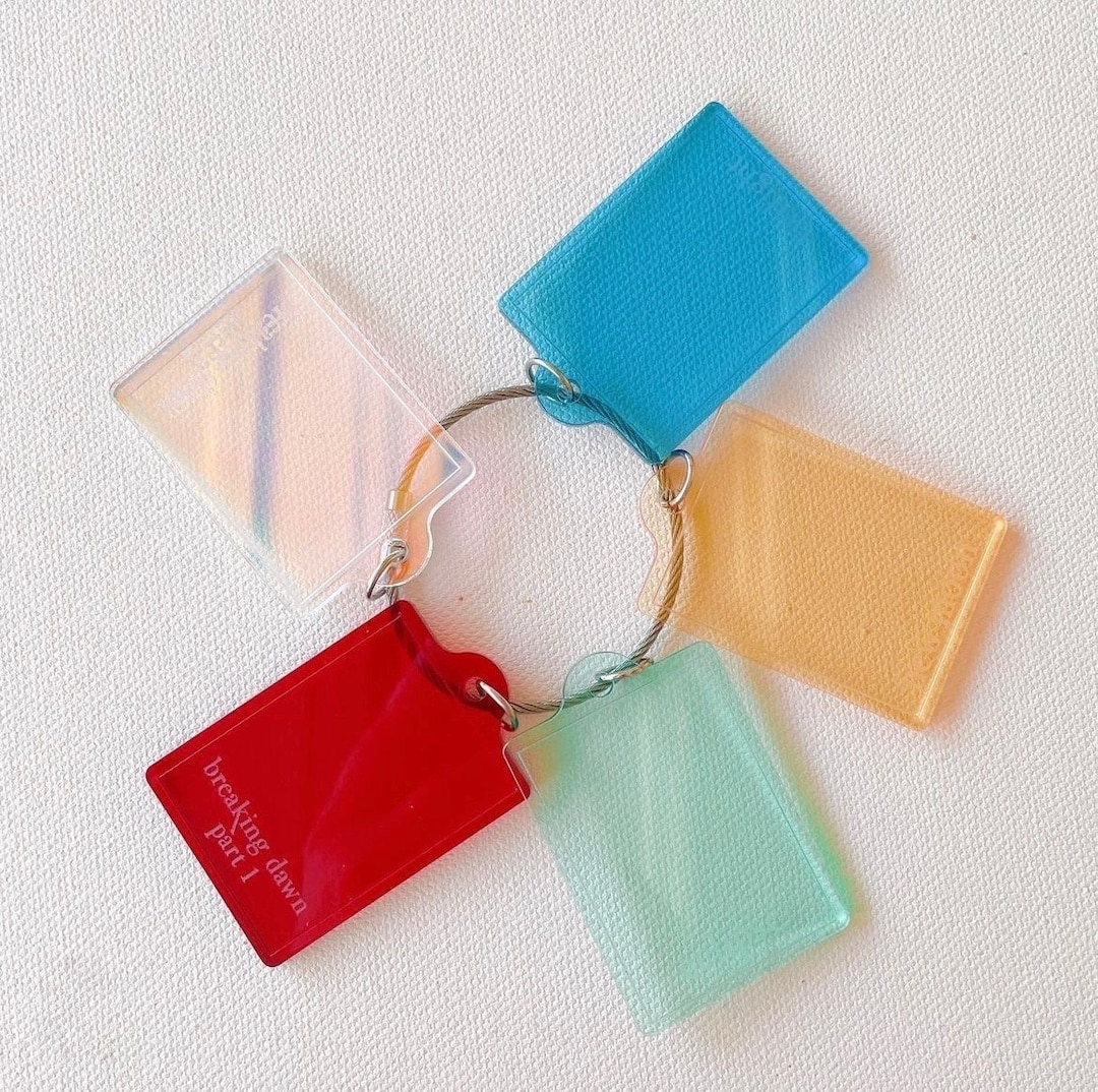 MINI Twilight Filter Keychain Set Etsy